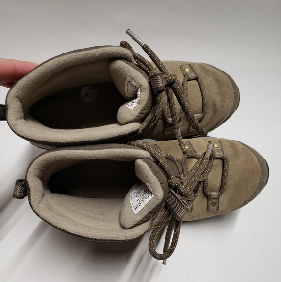 Columbia techlite mid hiking boots, brown leather size 6 women's BL1648-227 - Picture 4 of 11